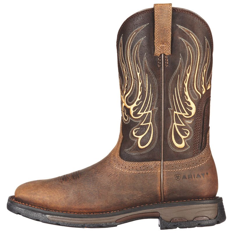 Ariat WorkHog - Werkschoenen Bruin Heren - 16608-231